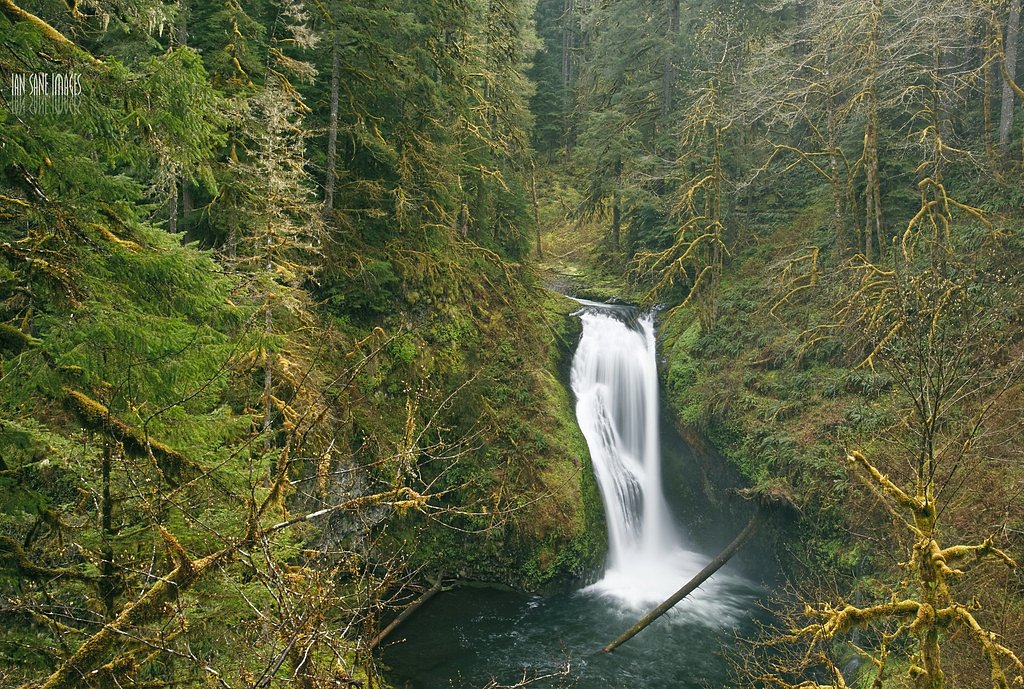 Butte Falls waterfall