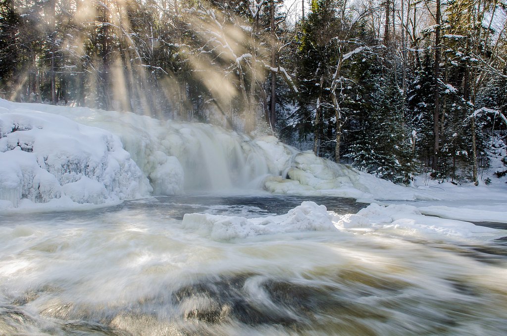 Buttermilk Falls waterfall