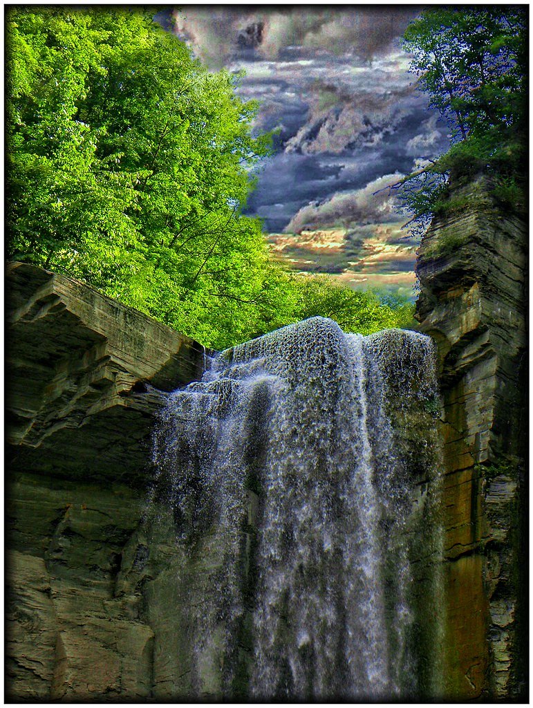 Buttermilk Falls waterfall