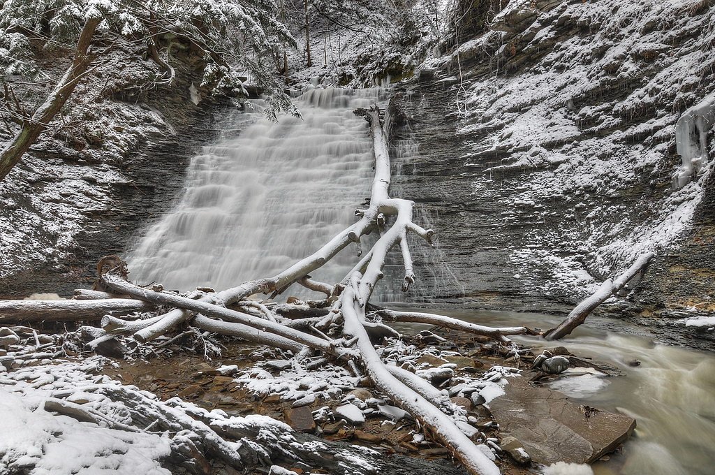 Buttermilk Falls waterfall