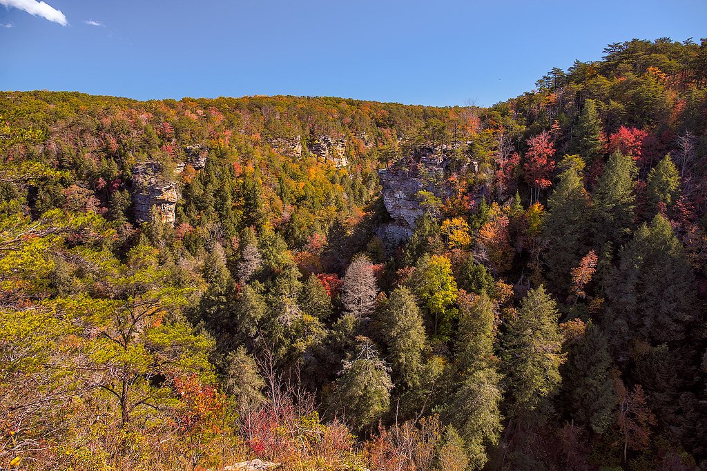 Cane Creek Falls waterfall