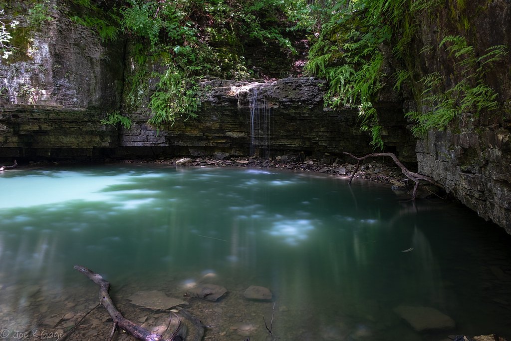 Canyon Creek Cascade waterfall