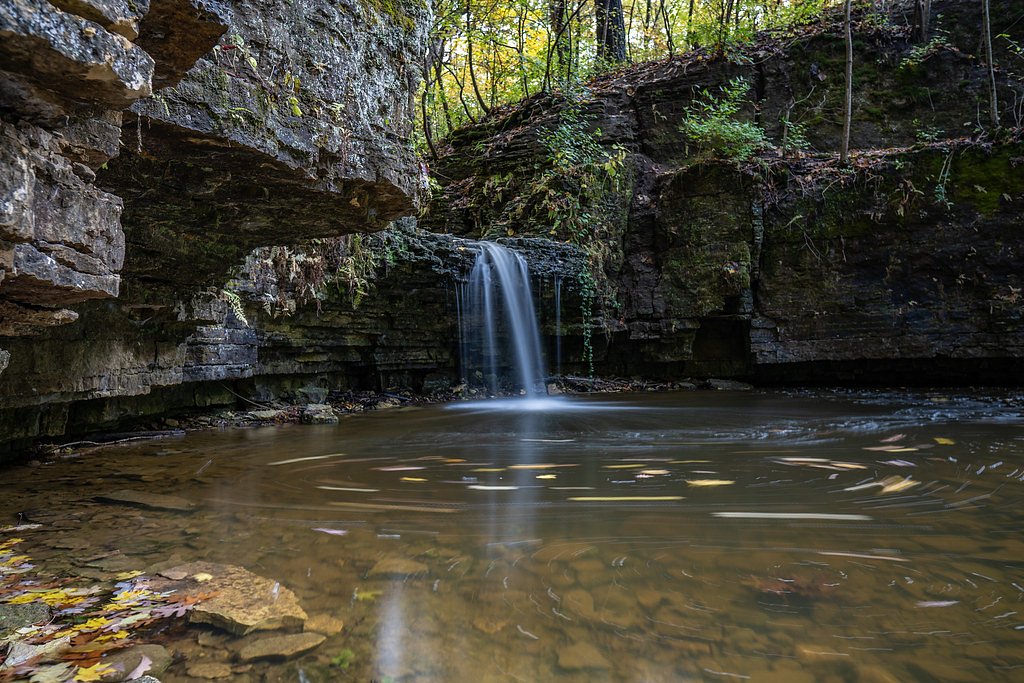 Canyon Creek Falls waterfall