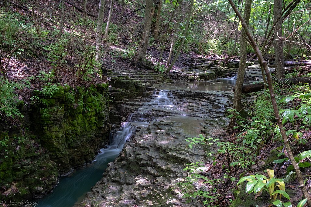 Canyon Creek Falls waterfall