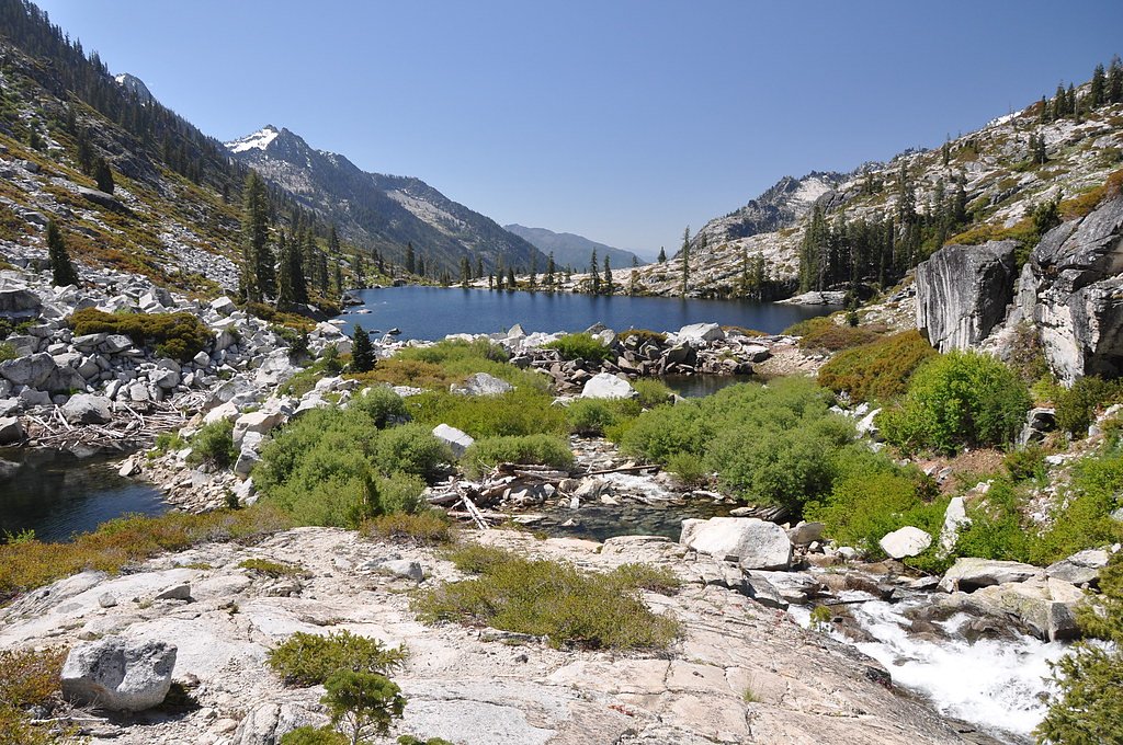 Canyon Creek Falls waterfall