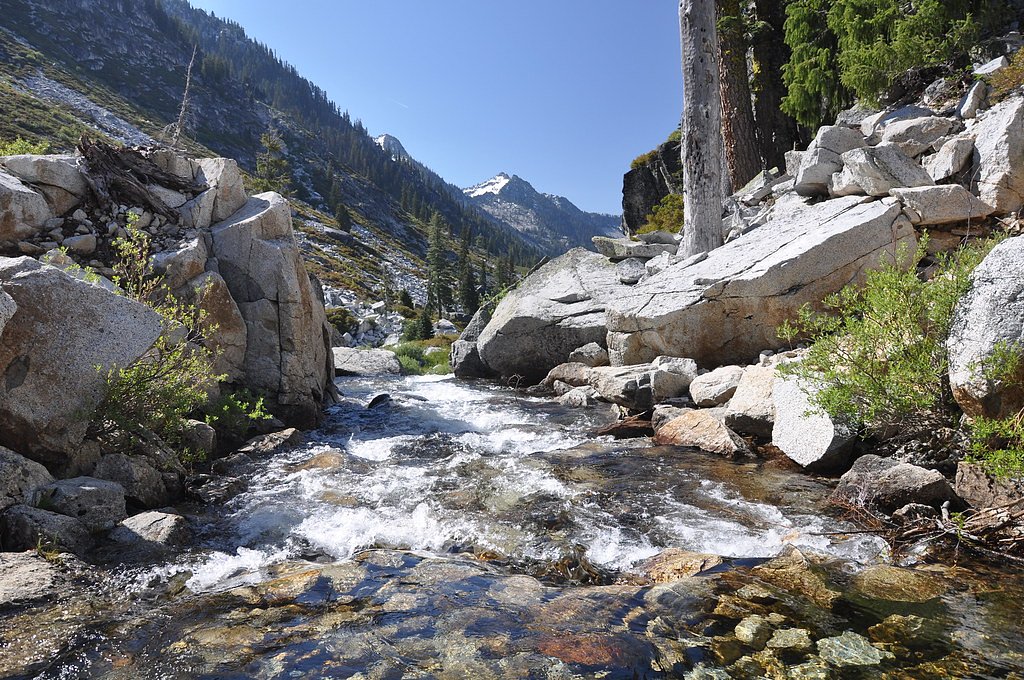 Canyon Creek Falls waterfall