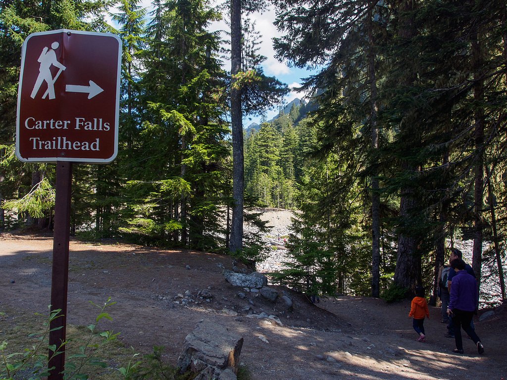 Carter Falls waterfall