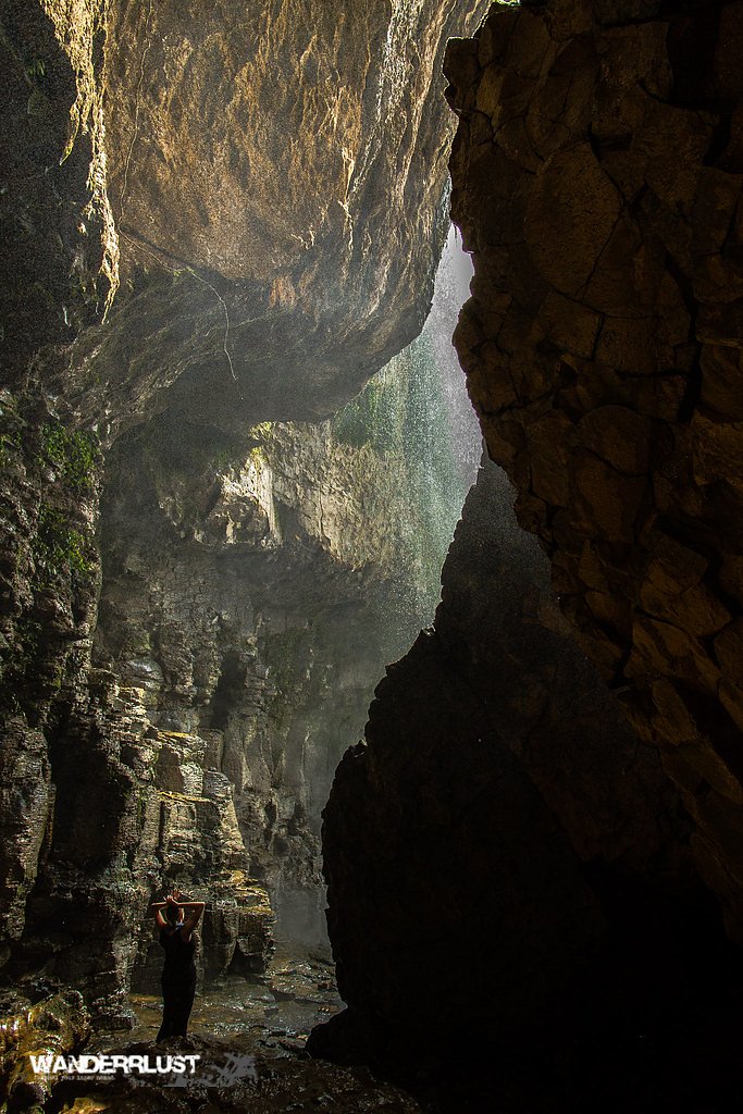 Cavern Falls waterfall