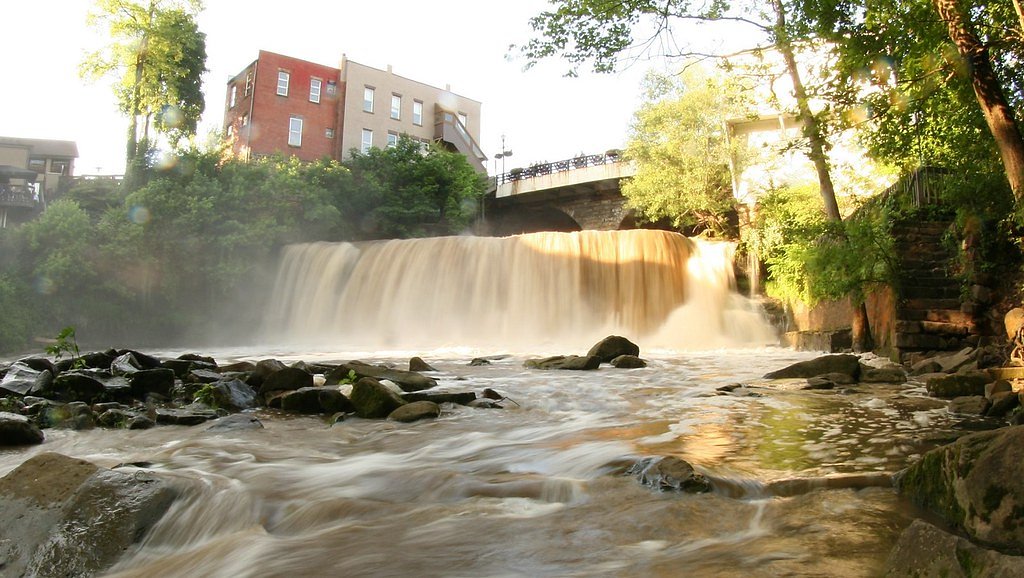 Chagrin Falls waterfall