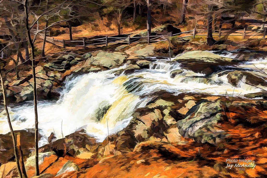 Chapman Falls waterfall