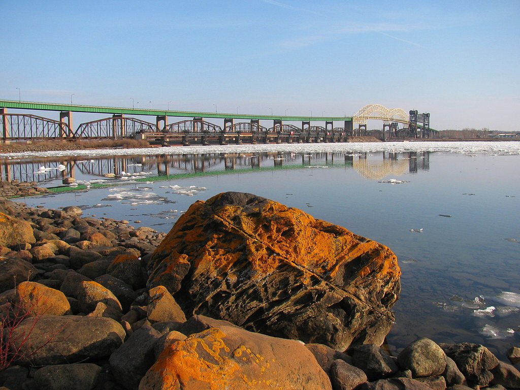 Chippewa Falls waterfall
