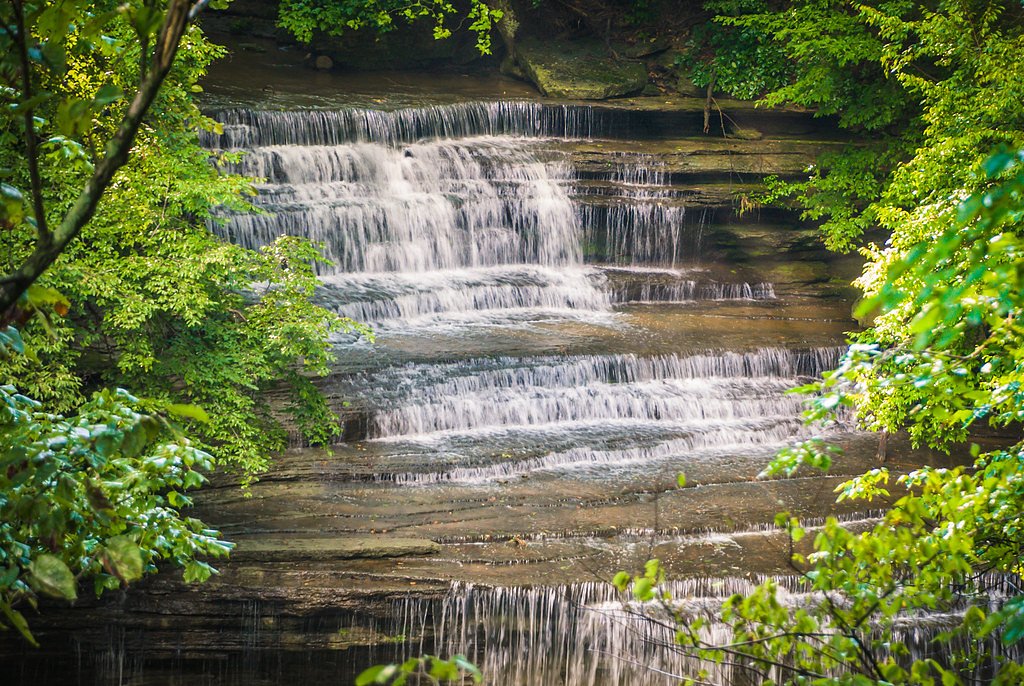 Clifty Falls waterfall