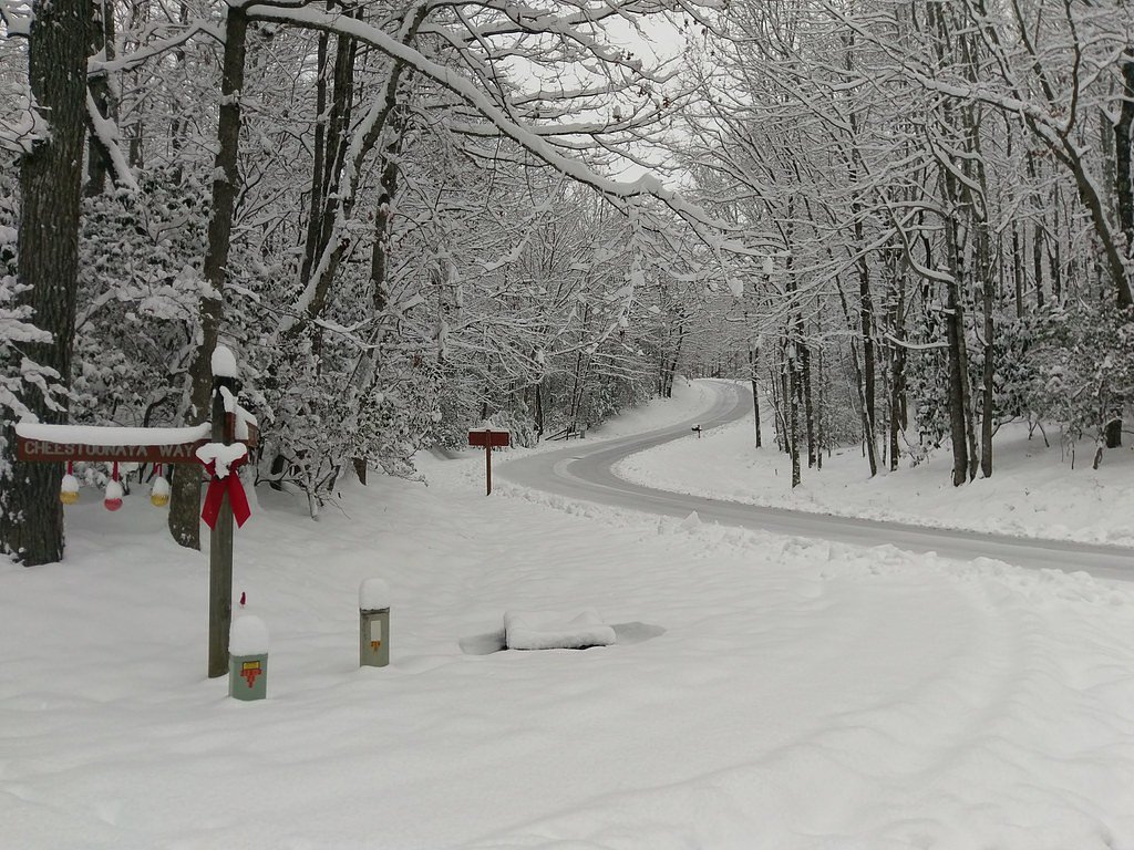 Connestee Falls waterfall