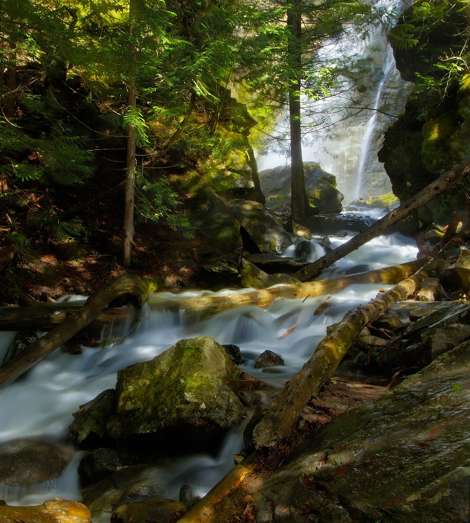 Copper Falls waterfall