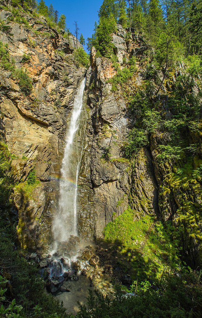 Copper Falls waterfall