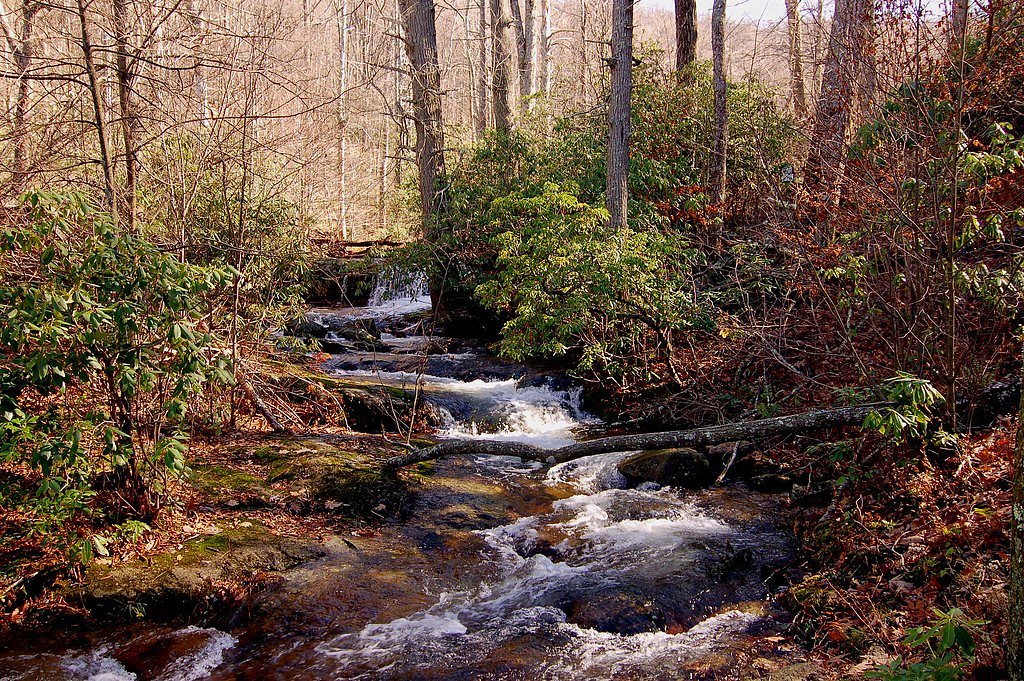Crabtree Falls waterfall