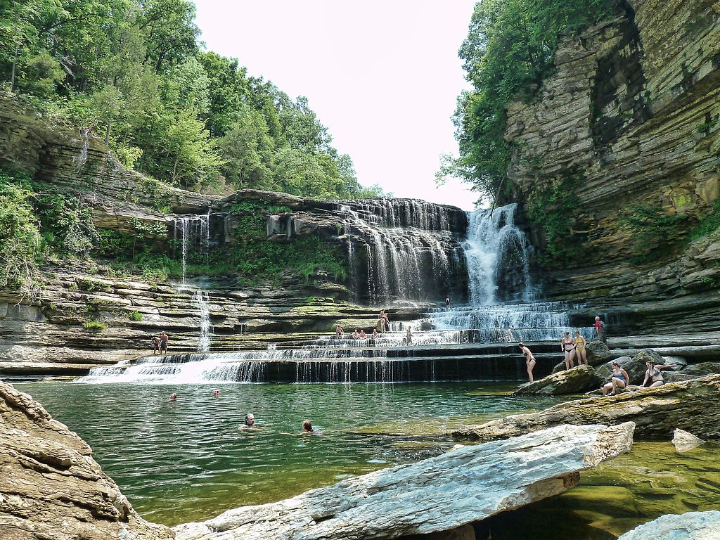 Cummins Falls waterfall