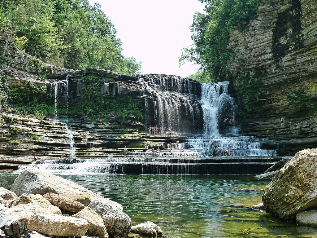 Cummins Falls waterfall