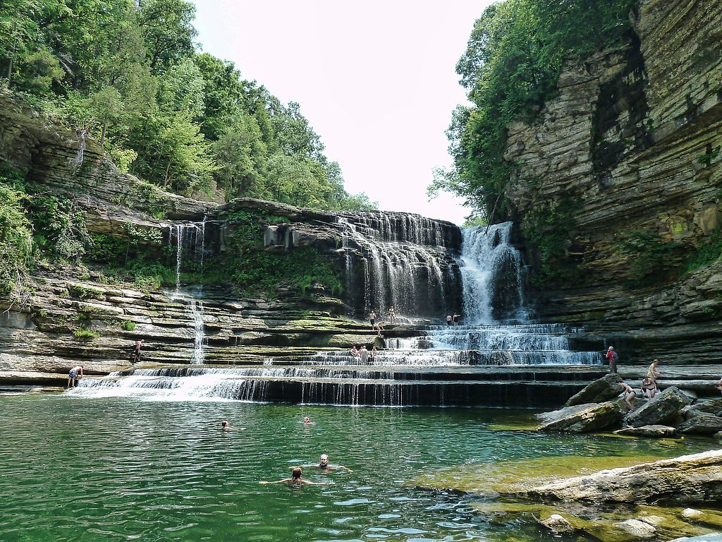 Cummins Falls waterfall