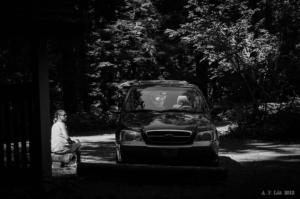Curly Creek Falls waterfall