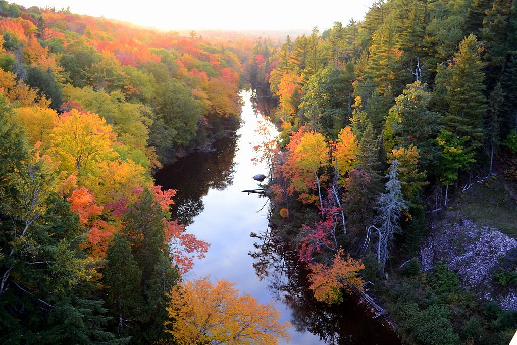 Dead River Falls waterfall