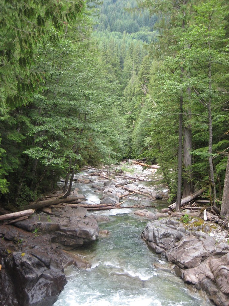 Deception Falls waterfall