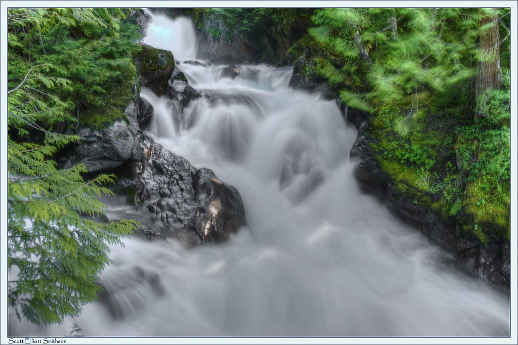 Deception Falls waterfall