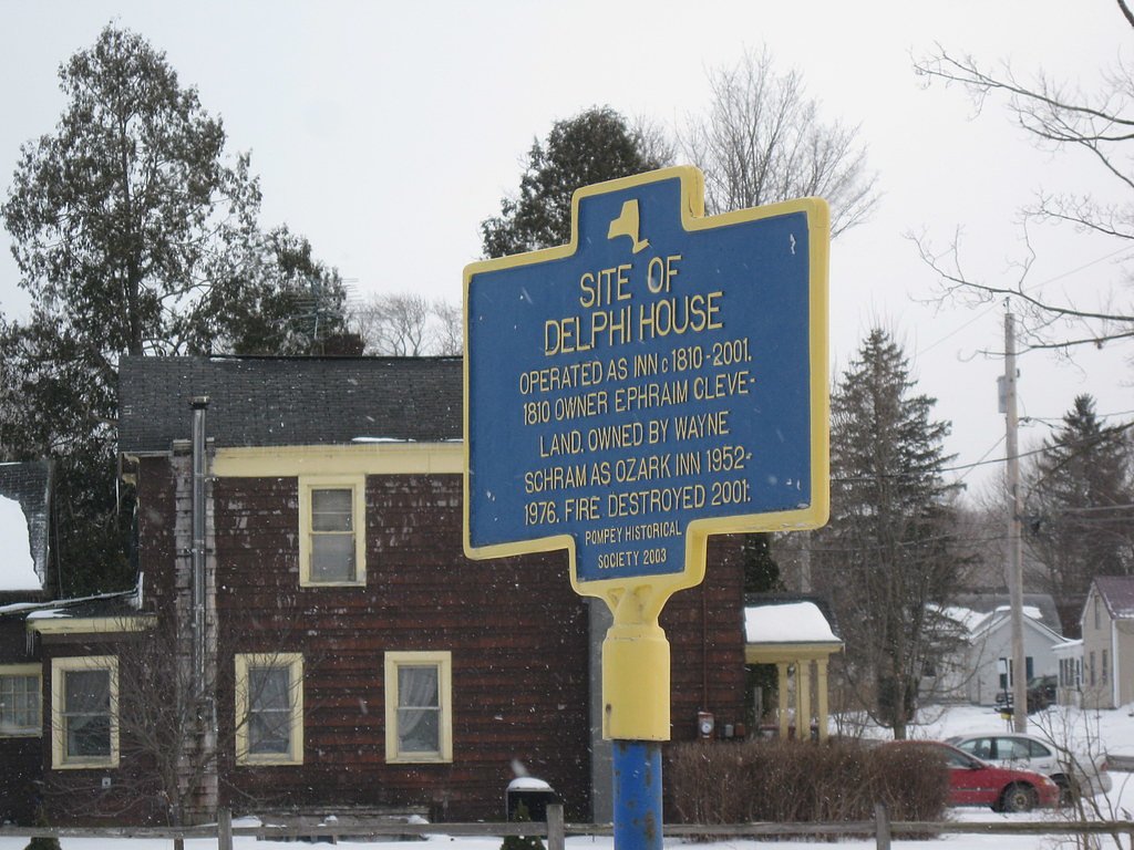 Delphi Falls waterfall