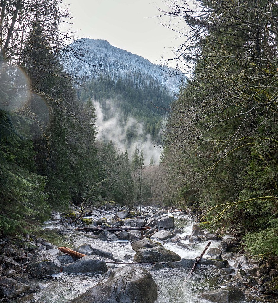 Dingford Creek Falls waterfall