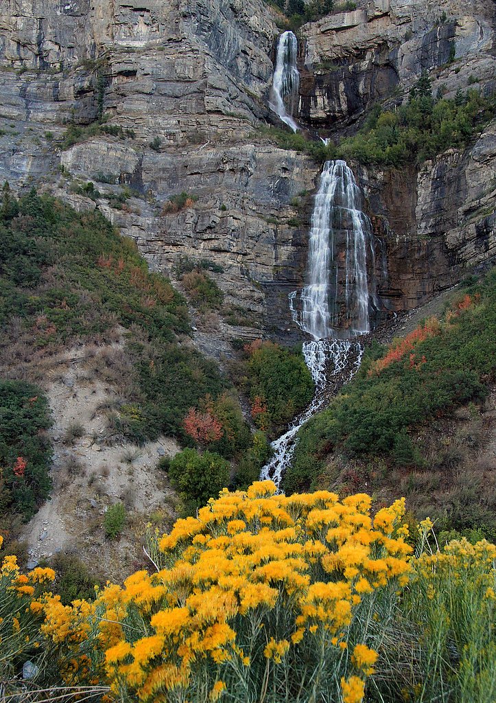 Double Falls waterfall