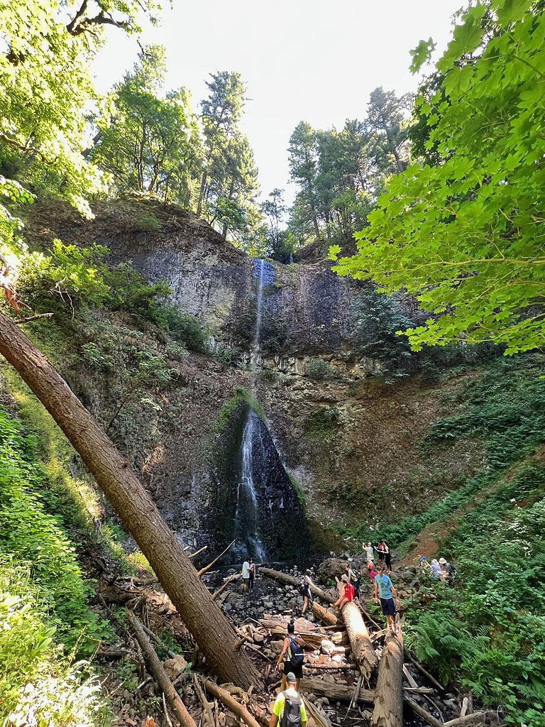 Double Falls waterfall