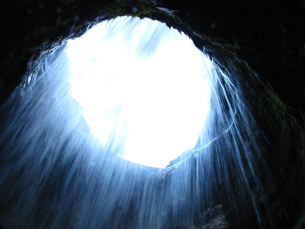 Doughnut Falls waterfall