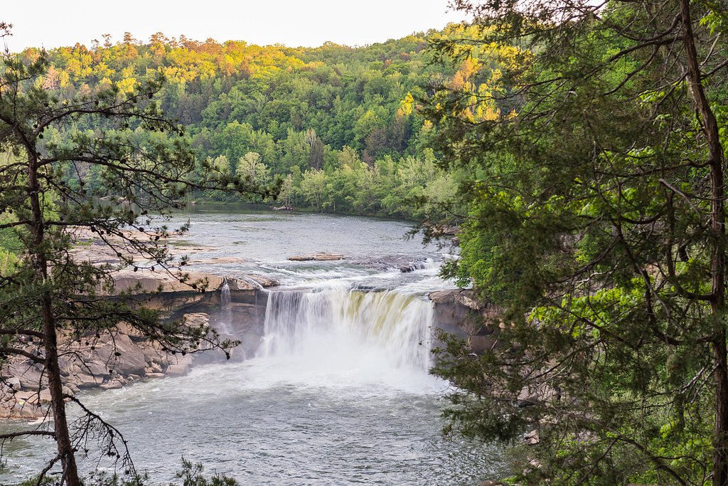 Eagle Falls waterfall