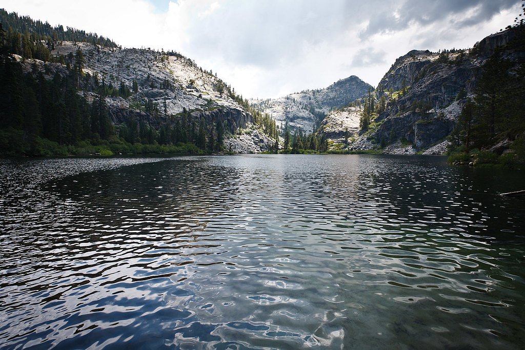 Eagle Falls waterfall