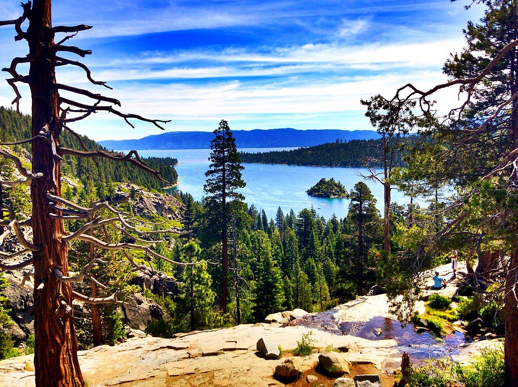 Eagle Falls waterfall