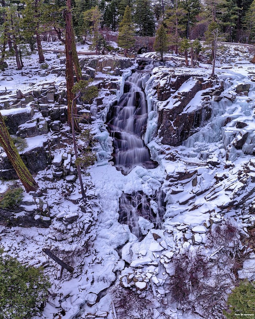 Eagle Falls waterfall
