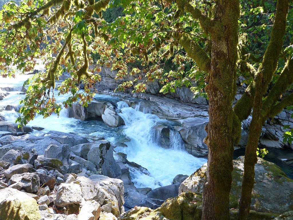 Eagle Falls waterfall