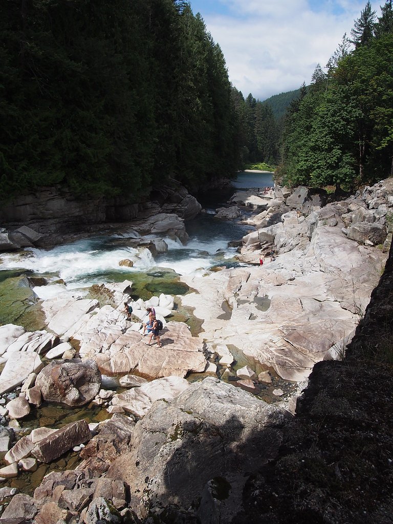 Eagle Falls waterfall