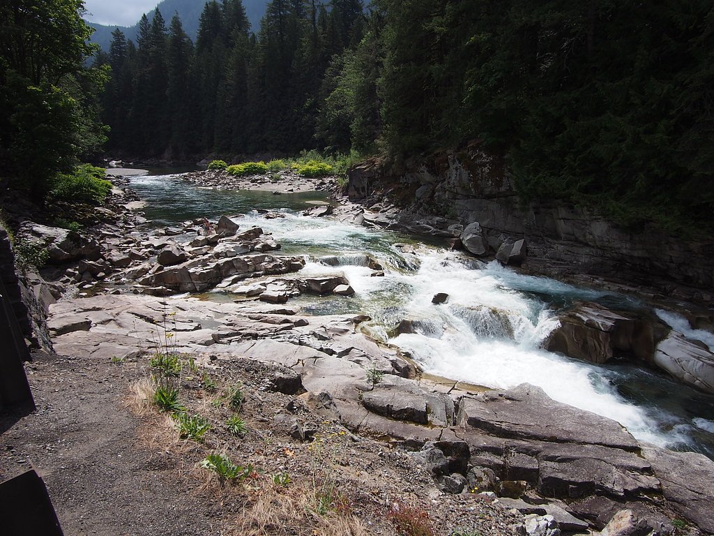Eagle Falls waterfall