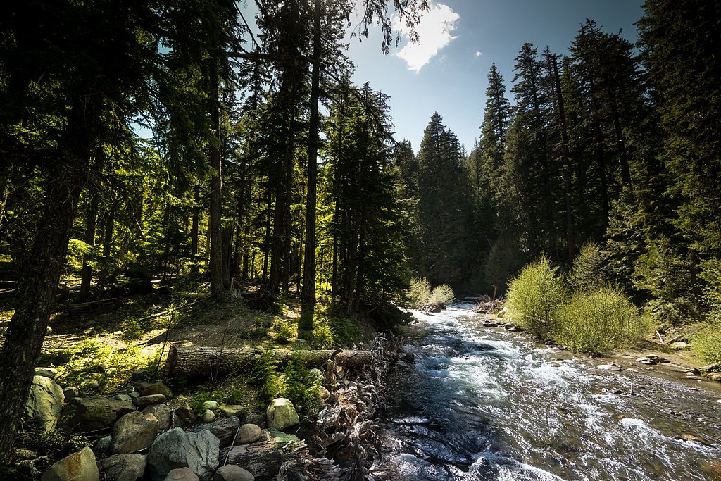 East Fork Falls waterfall