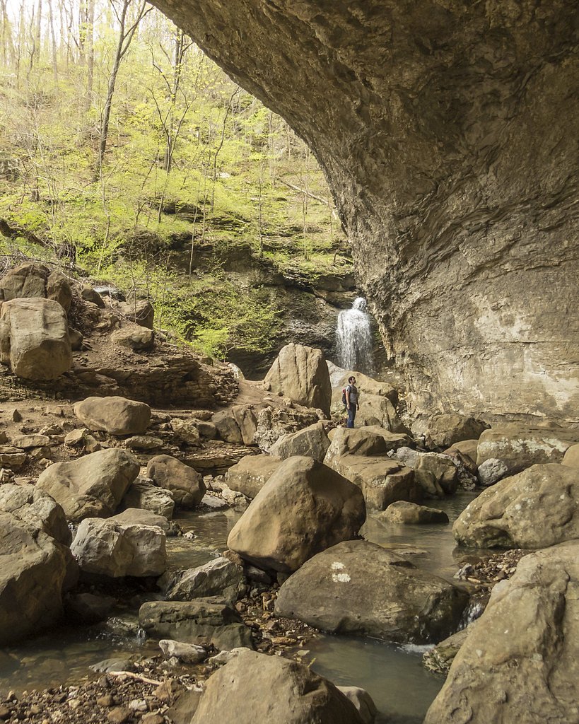 Eden Falls waterfall