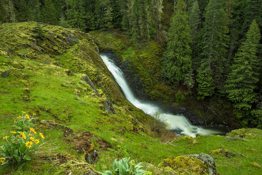 Elk Creek Falls waterfall