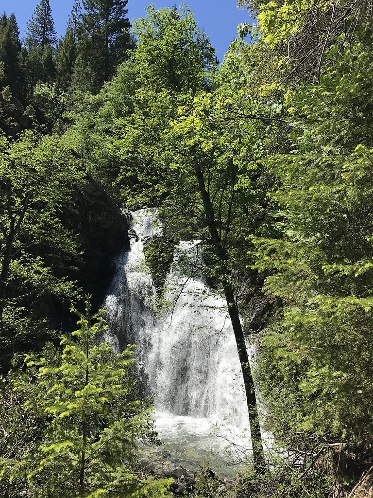 Faery Falls waterfall