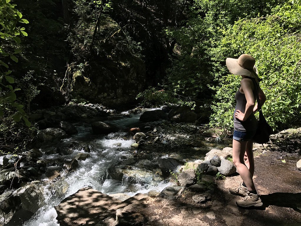 Faery Falls waterfall