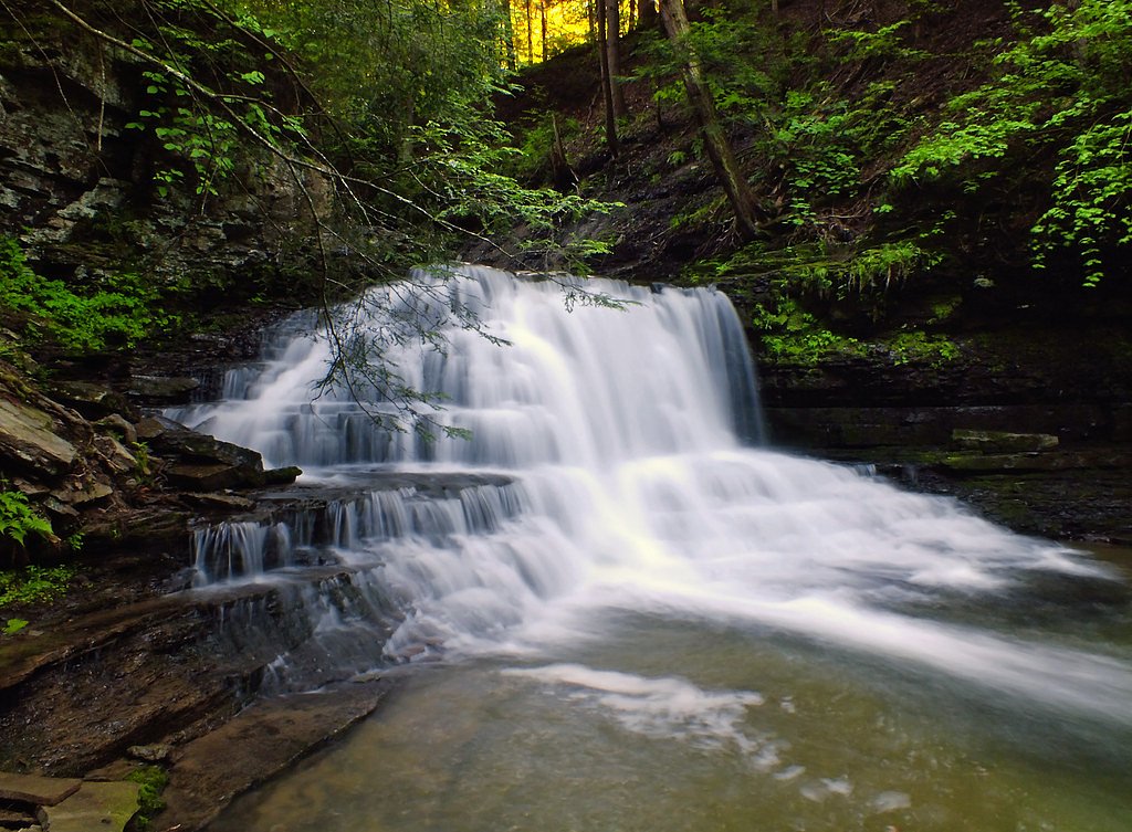 Fallbrook Falls waterfall