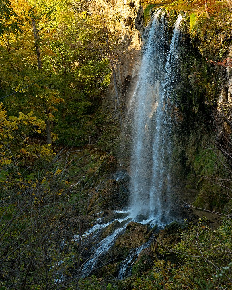 Falling Spring Falls waterfall