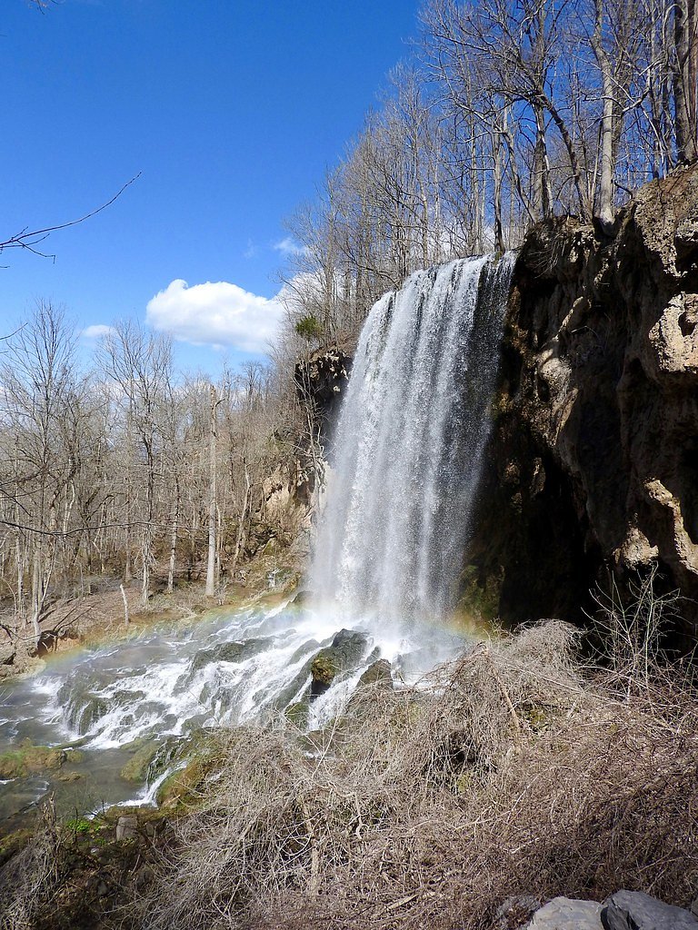 Falling Spring Falls waterfall