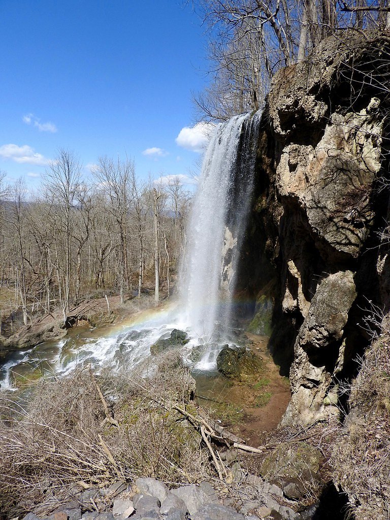 Falling Spring Falls waterfall