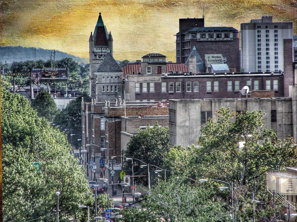 Falls of the Ohio waterfall