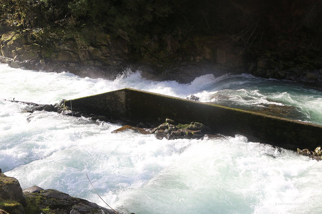Fish Ladder Falls waterfall
